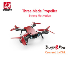 Beaucoup de stock! MJX Bugs 8 PRO haute vitesse sans brosse de course rc drone 3D flip quadcopter avec 2 modes de vol